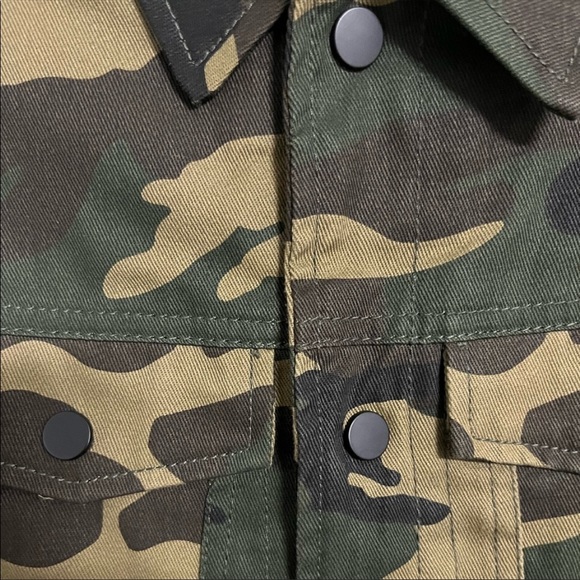 Zara Fur-lined Denim Trucker Jacket, Small - Picture 9 of 16